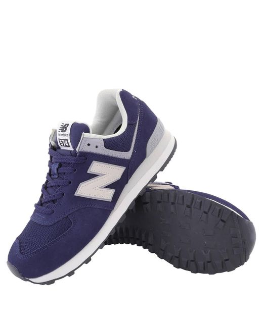 New Balance Blue 574 Low-top Sneakers for men