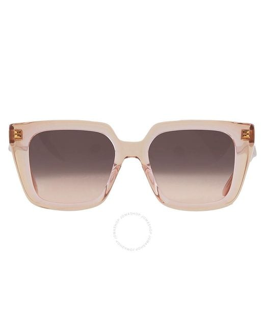 Dior Brown Midnight S1i Pink Grey Gradient Square Sunglasses Cd40092i 74b 53