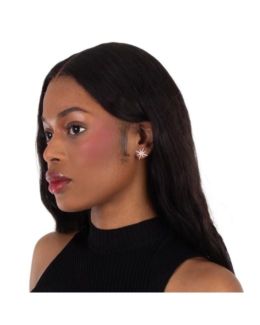 Apm Monaco Pink Meteorites Star Stud Earring