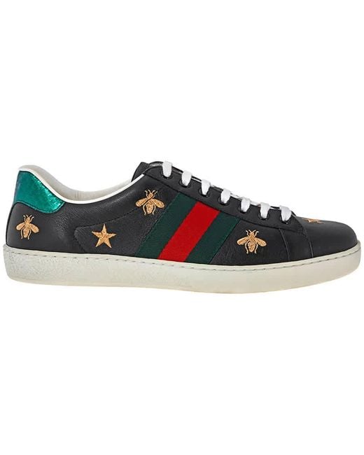 Gucci Mens New Ace Embroidered Bee 