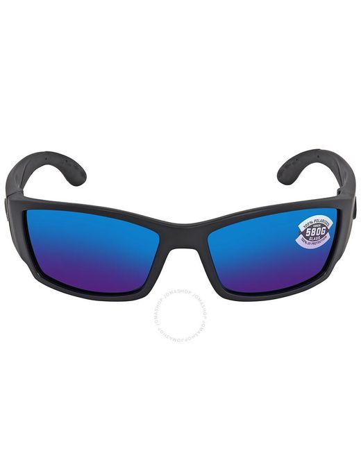 Costa Del Mar Cta Del Mar Corbina Blue Mirror Polarized Glass Rectangular Sunglasses