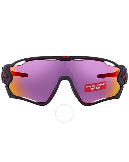 Oakley Purple Jawbreaker Prizm Road Sport Sunglasses Oo9290 929020 31 for men