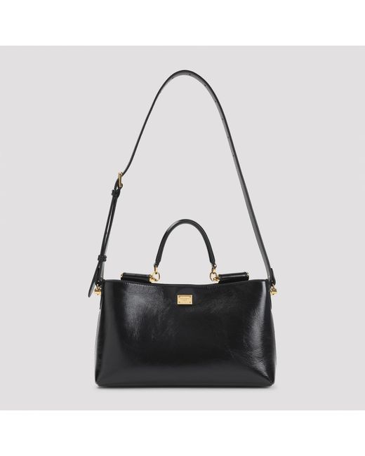 Dolce & Gabbana Black Dolce & Gabbana Top Handle Bag