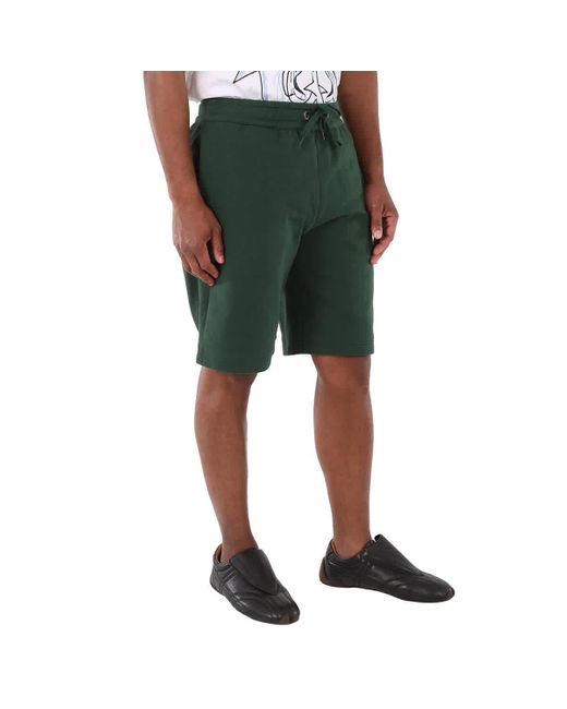 Burberry Green Jorden Drawstring Shorts for men