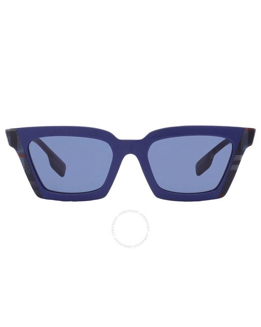 Burberry Briar Dark Blue Square Sunglasses Be4392u 405780 52