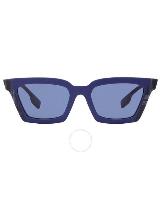Burberry Briar Dark Blue Square Sunglasses Be4392u 405780 52
