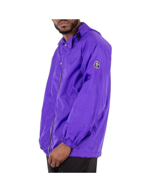 Moncler Purple X Alicia Keys Soho Hooded Jacket, Brand Size 1 (Small) for men