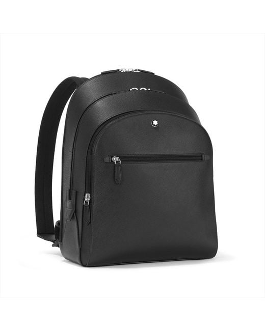 Montblanc Black Sartorial Medium Backpack 3 Compartments for men