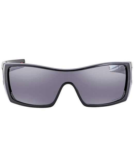 Oakley Blue Batwolf Prizm Black Rectangular Sunglasses Oo9101 910157 27 for men