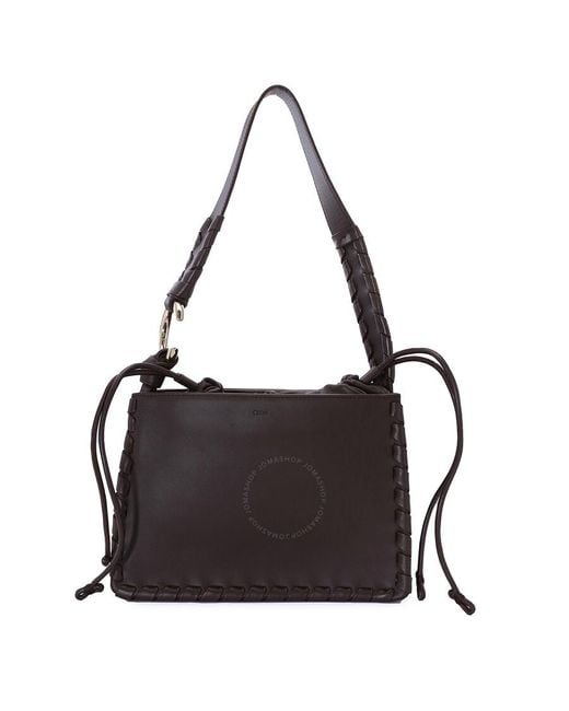 Chloé Black Mate Multi-gusset Shoulder Bag