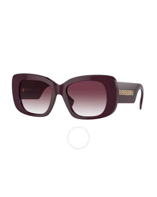 Burberry Brown Violet Gradient Butterfly Sunglasses Be4410 39798h 52