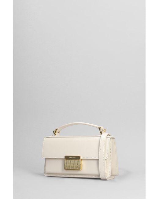Golden Goose Deluxe Brand White Venezia Leather Mini Crossbody Bag