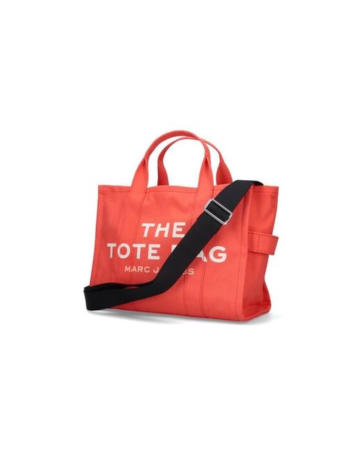 Marc Jacobs Red The Canvas Medium Tote Bag