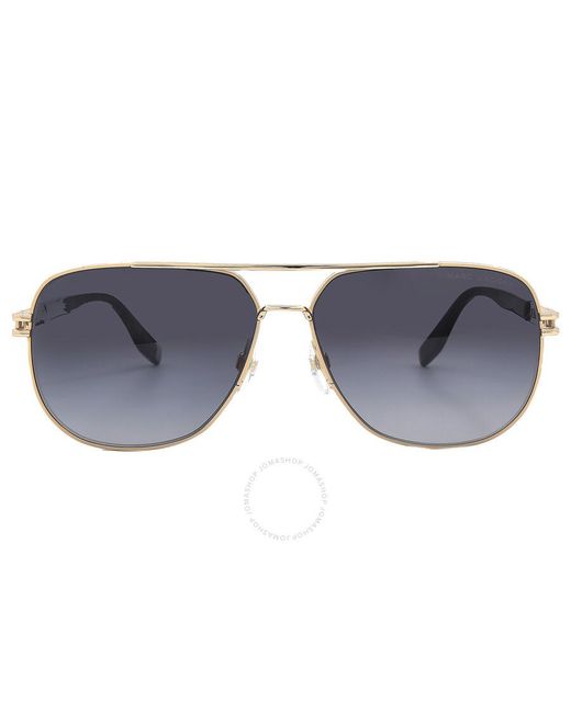 Marc Jacobs Gray Dark Grey Shaded Navigator Sunglasses Marc 633/s 0rhl/9o 60 for men