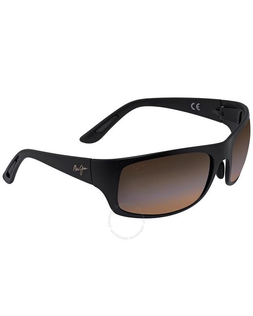 Maui Jim Brown Haleakala Hcl Bronze Rectangular Sunglasses H419-2m 66 for men