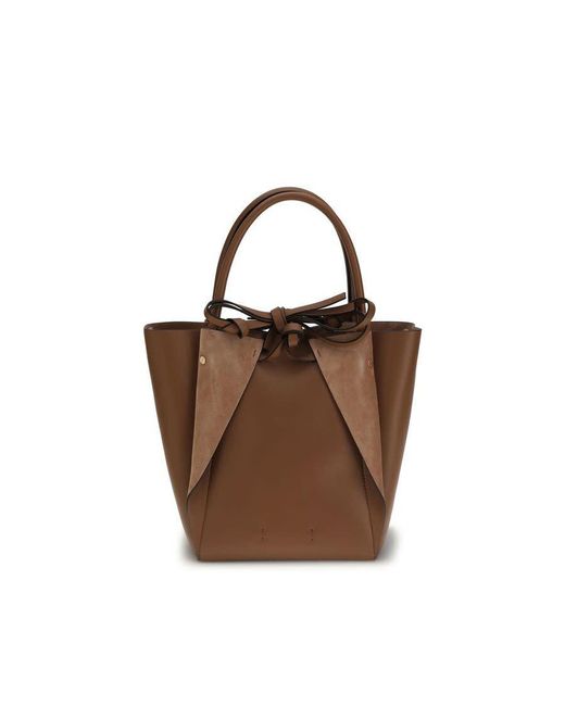 Gabriela Hearst Brown Marija Shoulder Bag