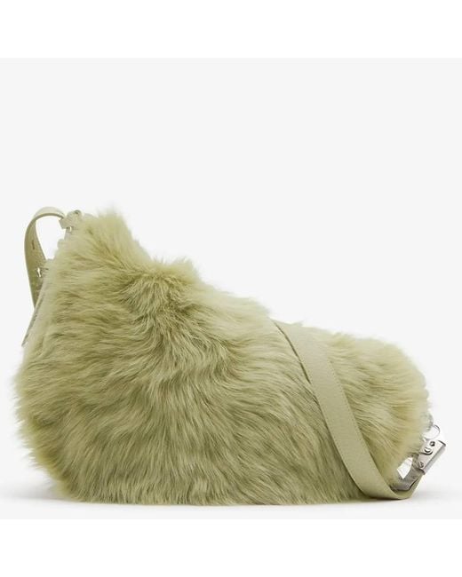 Burberry Green Medium Knight Bag