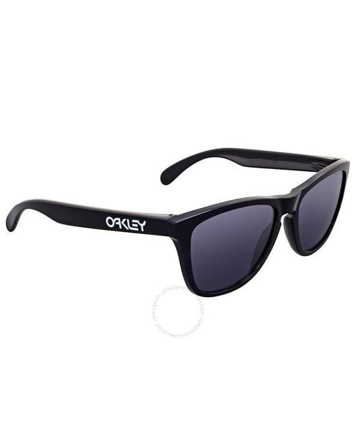 Oakley Blue Frogskins Grey Square Sunglasses Oo9013 24-306 55 for men