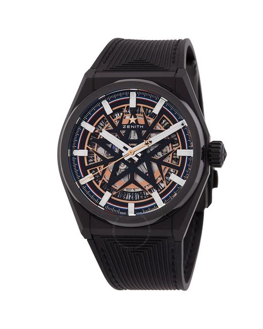 Zenith Black Defy Classic "Fulsap Edition" Automatic Watch 49.9000.670-1/22.R797 for men