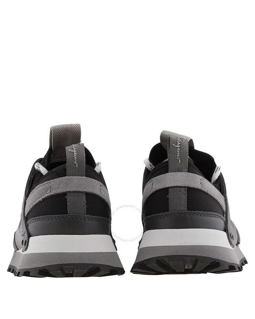 Ferragamo Black Salvatore Chunky Pull-on Hybrid Sneakers