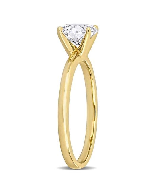 Created Forever Metallic 1Ct Tdw Lab-Created Diamond Solitaire Engagement Ring for men