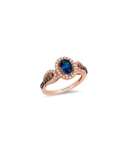 Le Vian Ladies Blueberry Tanzanite Rings Set