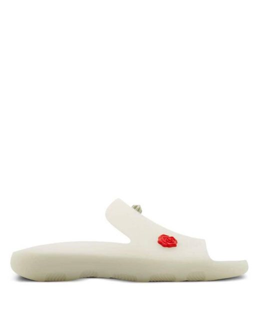 Burberry Multicolor Stingray Rubber Flat Slides, Brand Size 40 (Us