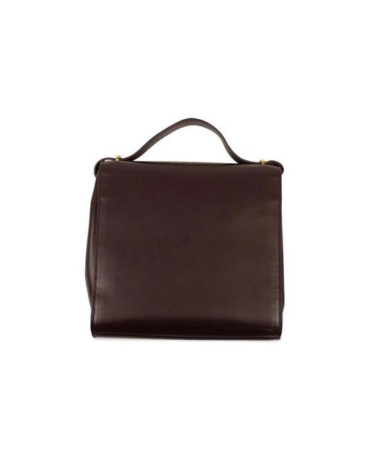 Bottega Veneta Brown The Clip Shoulder Bag