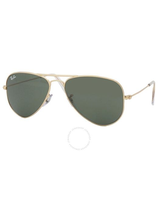 Ray-Ban Aviator Small Green Sunglasses