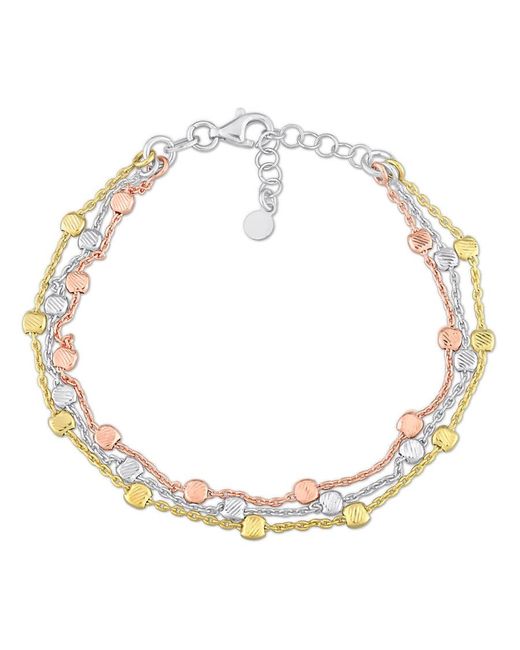 Amour Metallic Multi-Strand Bracelet