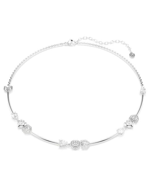Swarovski Metallic Idyllia Heart With Arrow Necklace