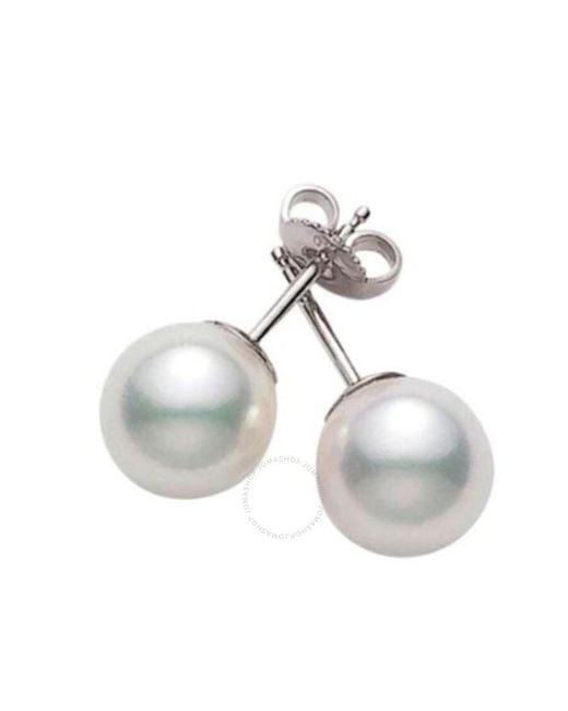 Mikimoto Metallic 5-5.5Mm A Stud Earrings