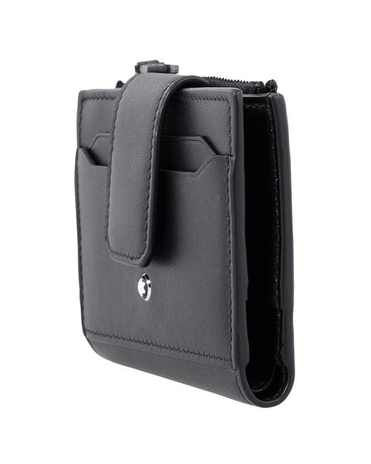 Montblanc Black Soft 6Cc Mini Wallet