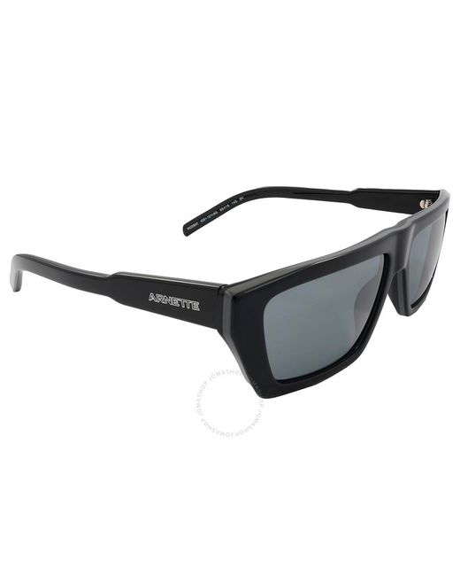 Arnette Gray Mirrror Browline Sunglasses An4281 12116g 56 for men