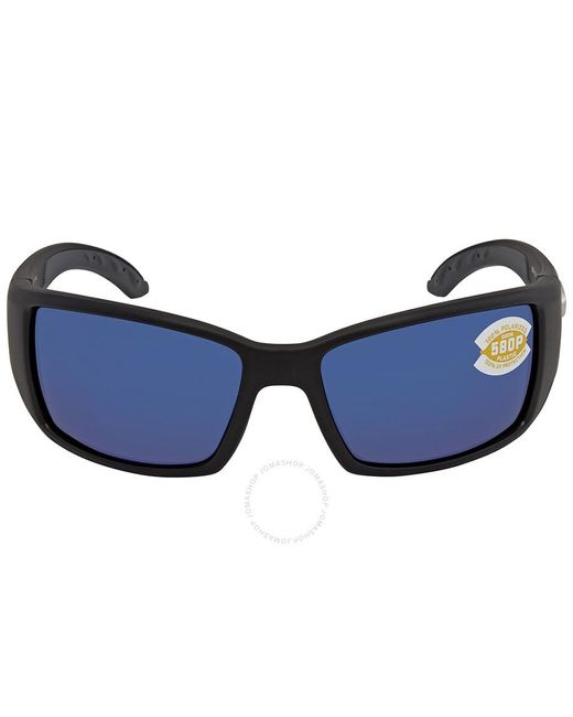 Costa Del Mar Cta Del Mar Blackfin Blue Mirror Polarized Polycarbonate Sunglasses for men