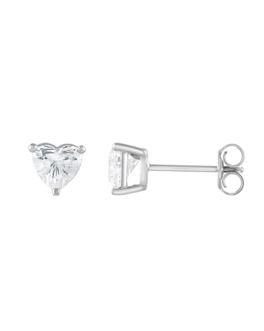 Brilliant Diamond Metallic 14Kt 1.00 Carat Lab Grown Diamond Stud Earrings For