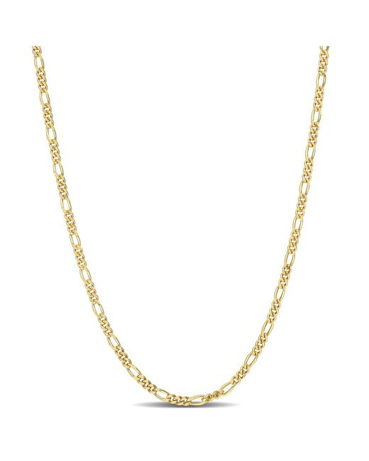 Amour Metallic 2.2Mm Figaro Chain Necklace