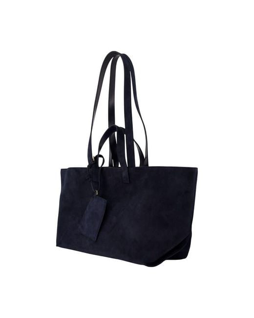 A.P.C. Blue Le Drummer Shoulder Bag