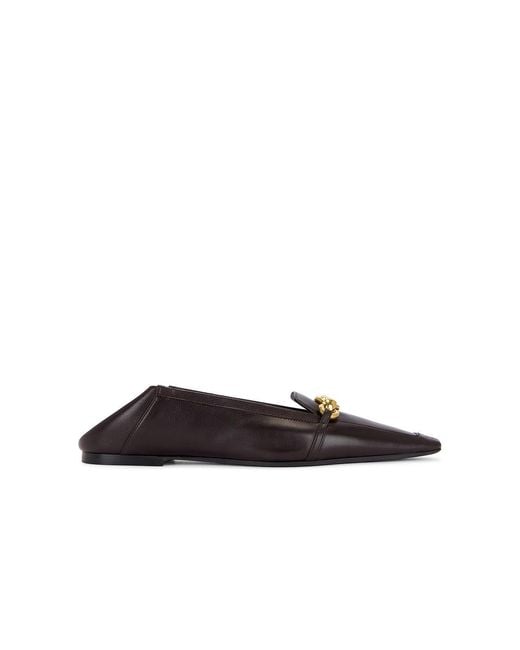Saint Laurent Black Chris Flats, Brand Size 35 Us