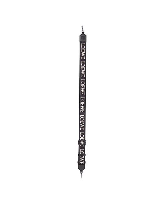 Loewe Black Anagram Strap