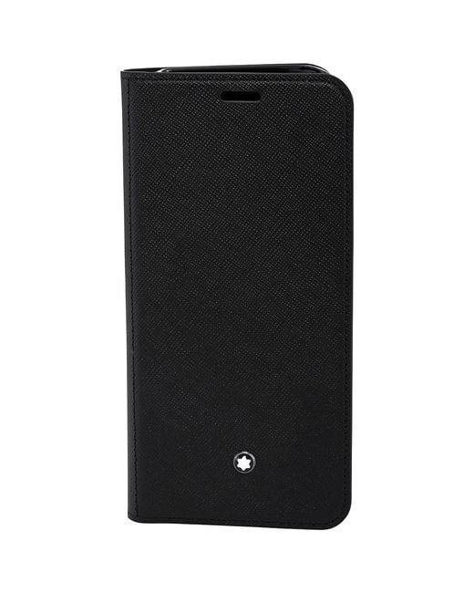 Montblanc Black Sartorial Samsung Galaxy S8 Flip Cover