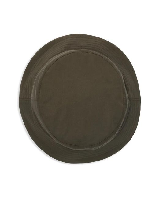 Burberry Green Check Fleece Reversible Bucket Hat for men