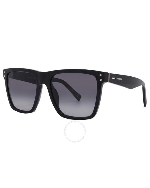 Marc Jacobs Dark Grey Gradient Square Sunglasses Marc 119/s 0807/9o 54