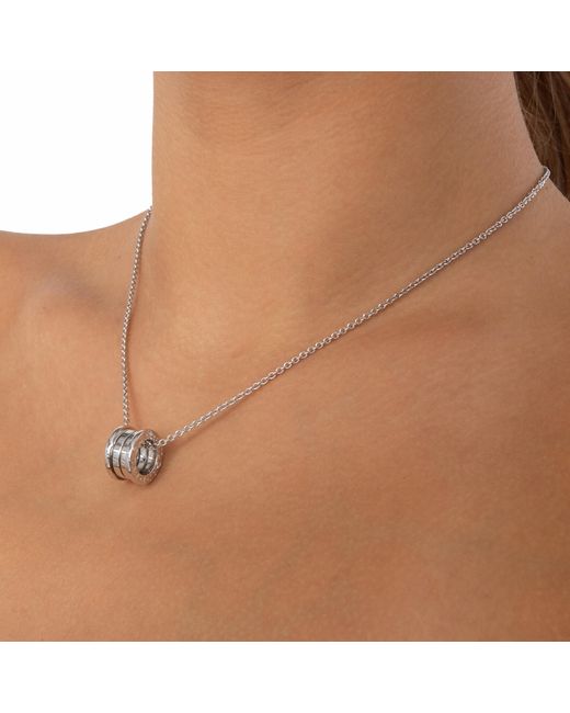 BVLGARI Metallic B.Zero1 18K Pendant Necklace