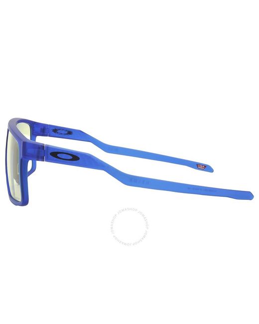 Oakley Blue Helux Prizm Gaming Browline Sunglasses Oo9285 928503 61 for men