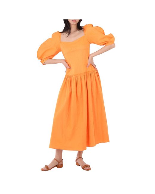 Rejina Pyo Orange Ladies Louisa Dress, Brand Size 38 (Us Size 4)