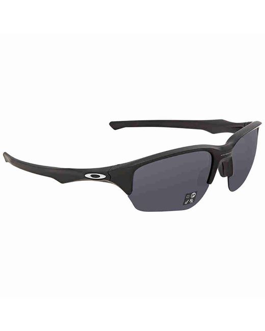 Oakley Blue Flak Beta Gray Sport Sunglasses