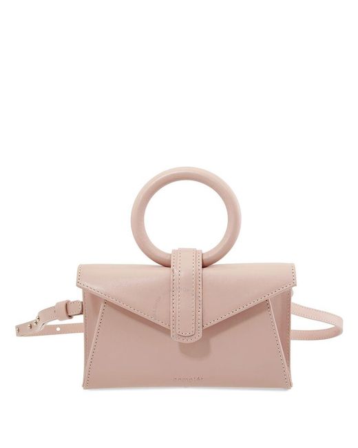 Complet Pink Valery Micro Leather Belt Bag