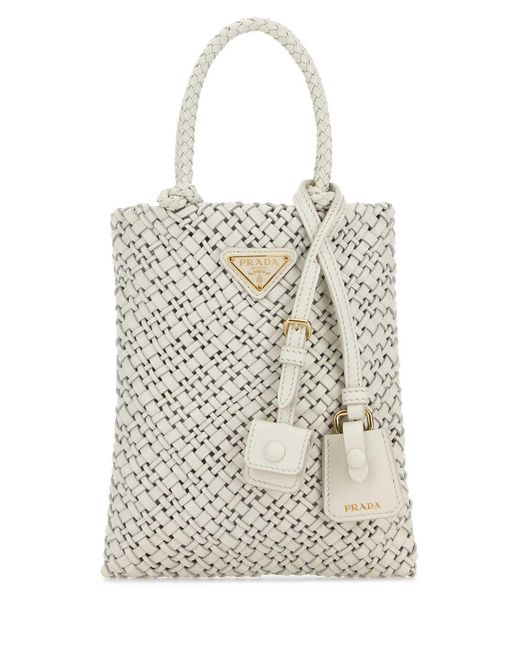 Prada White Handbags