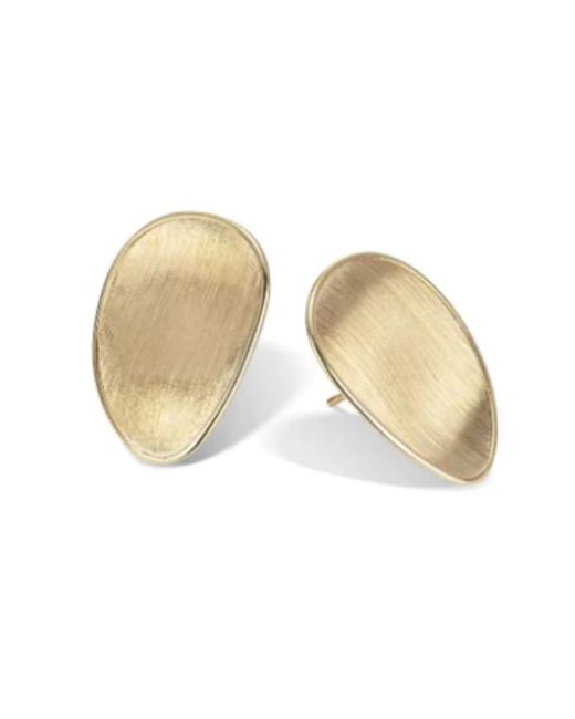 Marco Bicego Natural Lunaria Collection 18k Yellow Gold Stud Earrings